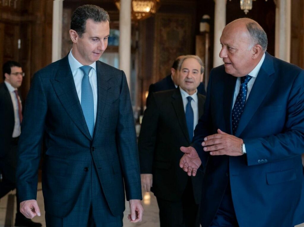 زيارة سامح شكري لدمشق لا تغير حدود الممكن في علاقات سوريا العربية