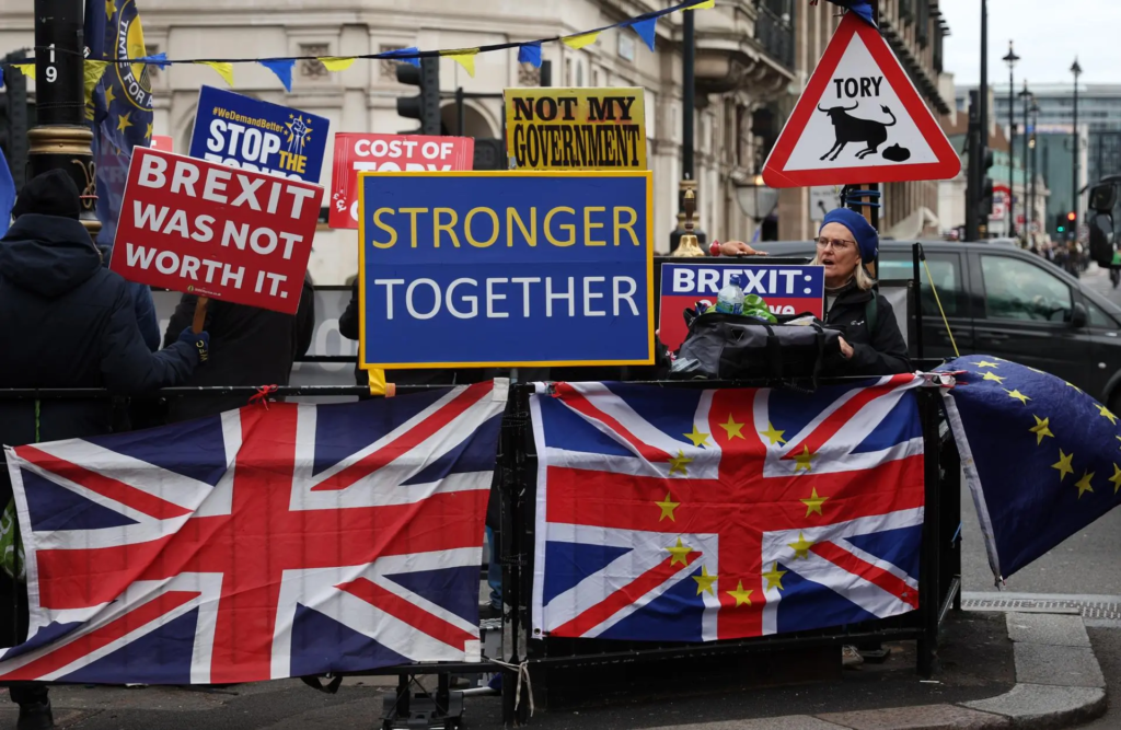 تأثر اقتصاد بريطانيا ما بعد بريكست